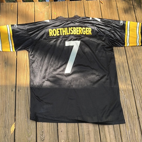 ROETHLISBERGER 7 Pittsburg, Steelers, NFL equipment Reebok jersey. Size 2 XL. - Picture 5 of 8